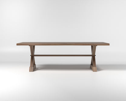 Nathan 96" Live Edge Dining Table - Woodland