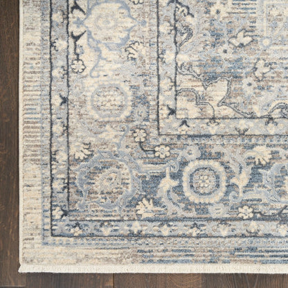 Eden Area Rug - Ivory Blue