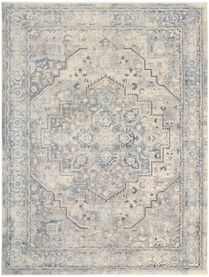 Eden Area Rug - Ivory Blue