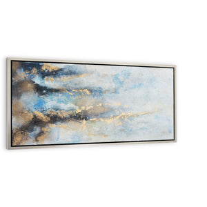 Tidal Flow 40" Hand Painted Framed Canvas Art - Classic Carolina Home