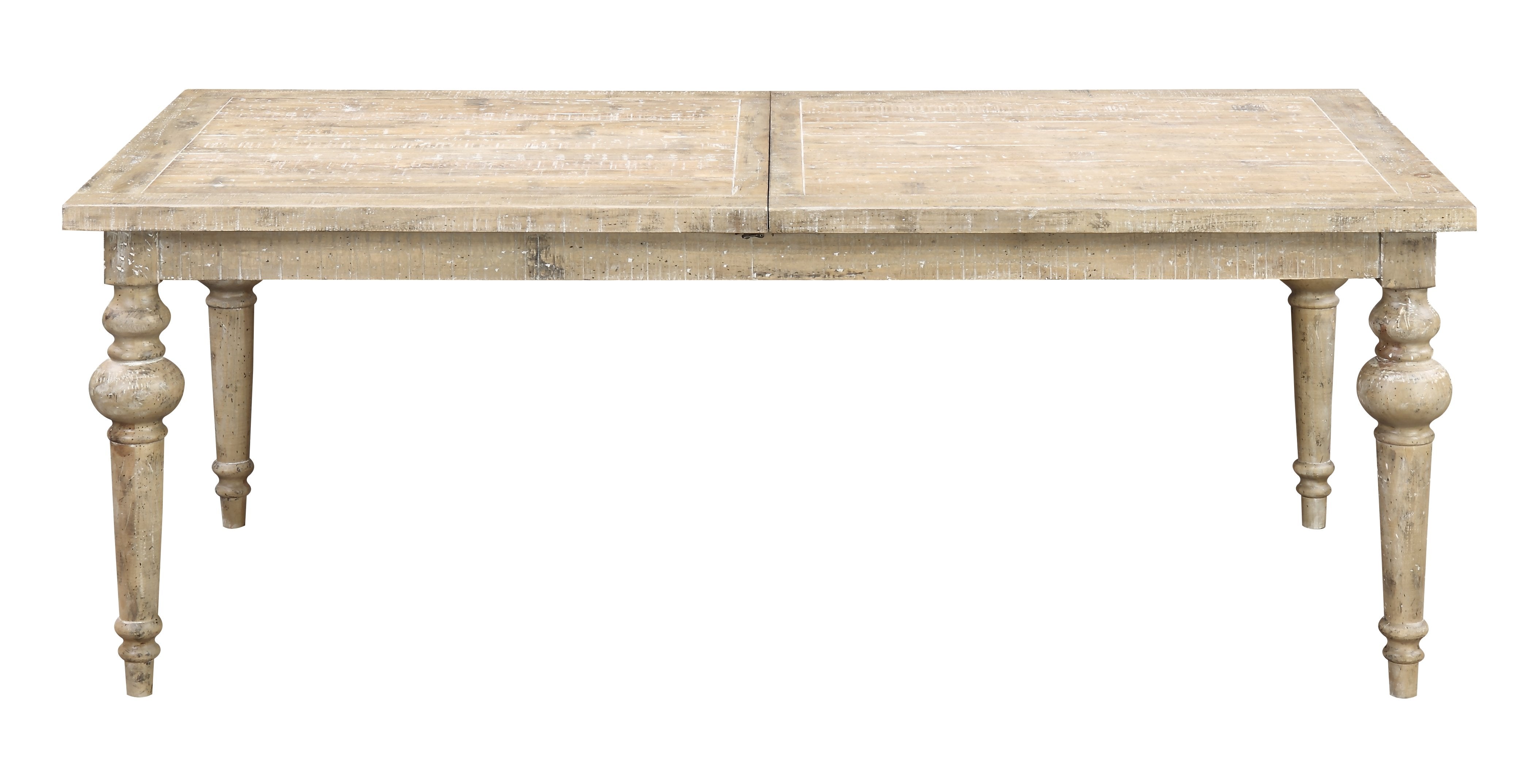 Greenville 80"-108" Butterfly Leaf Extension Dining Table - Sandstone - Classic Carolina Home