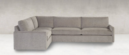 Ethan Luxe Express Ship 117" x 89" 5 Trillium Cushion Sectional