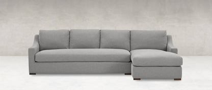 Hannah Express Ship 117" 2 Cushion Sofa + Chaise