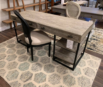 Artisan 65" Wood + Iron Desk - Classic Carolina Home