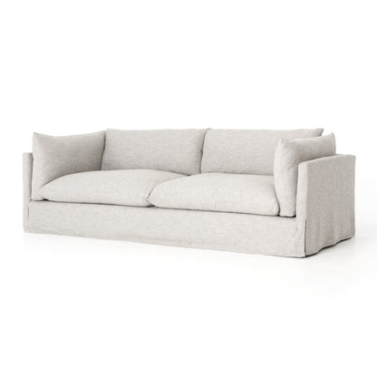 Hatteras 90" Slipcover Sofa - Crypton Valley - Classic Carolina Home