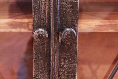 Valeria 71" 4 Door 3 Drawer Sideboard - Charcoal - Classic Carolina Home