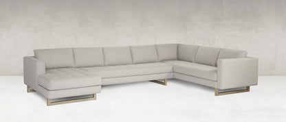 Jeffrey Quick Ship 156" x 94" Sectional + Chaise