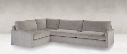 Ethan Luxe Express Ship 117" x 89" 5 Trillium Cushion Sectional