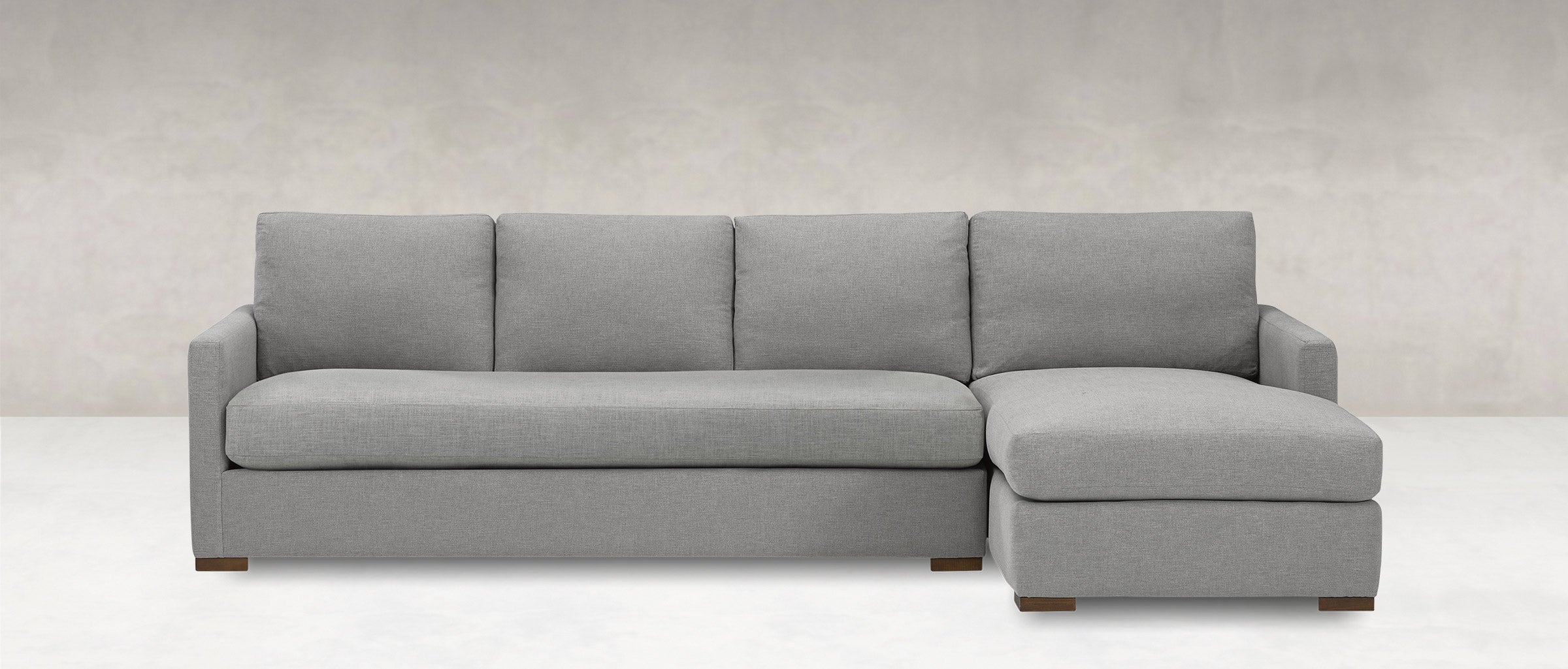 Kelly Express Ship 138" 3 Cushion Sofa + Chaise