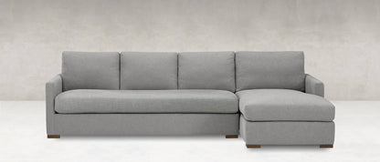 Kelly Express Ship 127" 3 Cushion Sofa + Chaise