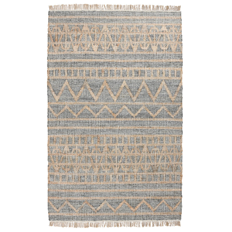 Juneau Distressed Area Rug - Spa Blue - Classic Carolina Home