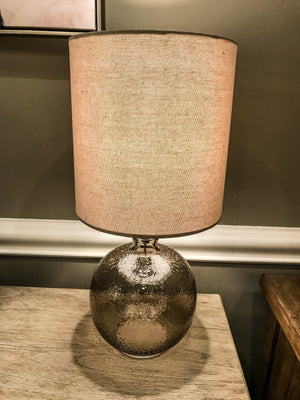 Lori 20" Mini Spanish Glass Ball Lamp - Classic Carolina Home