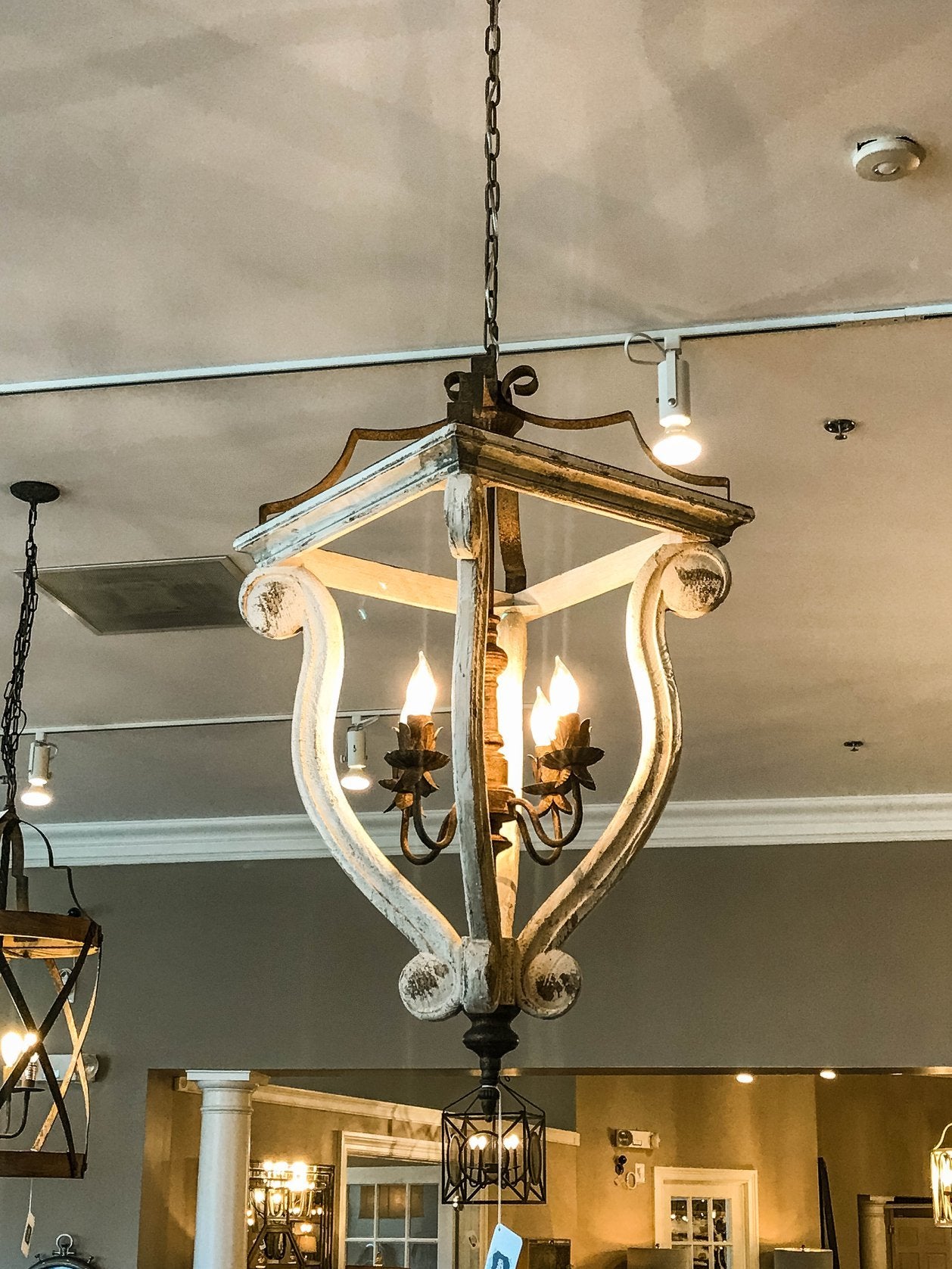 Abigail 39" Chandelier - Classic Carolina Home