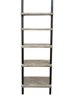 Clayton 27" Leaning Wall Shelf - Distressed Natural
