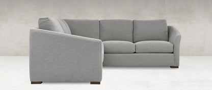 Phoebe Express Ship 111" x 105" 5 Cushion Sectional