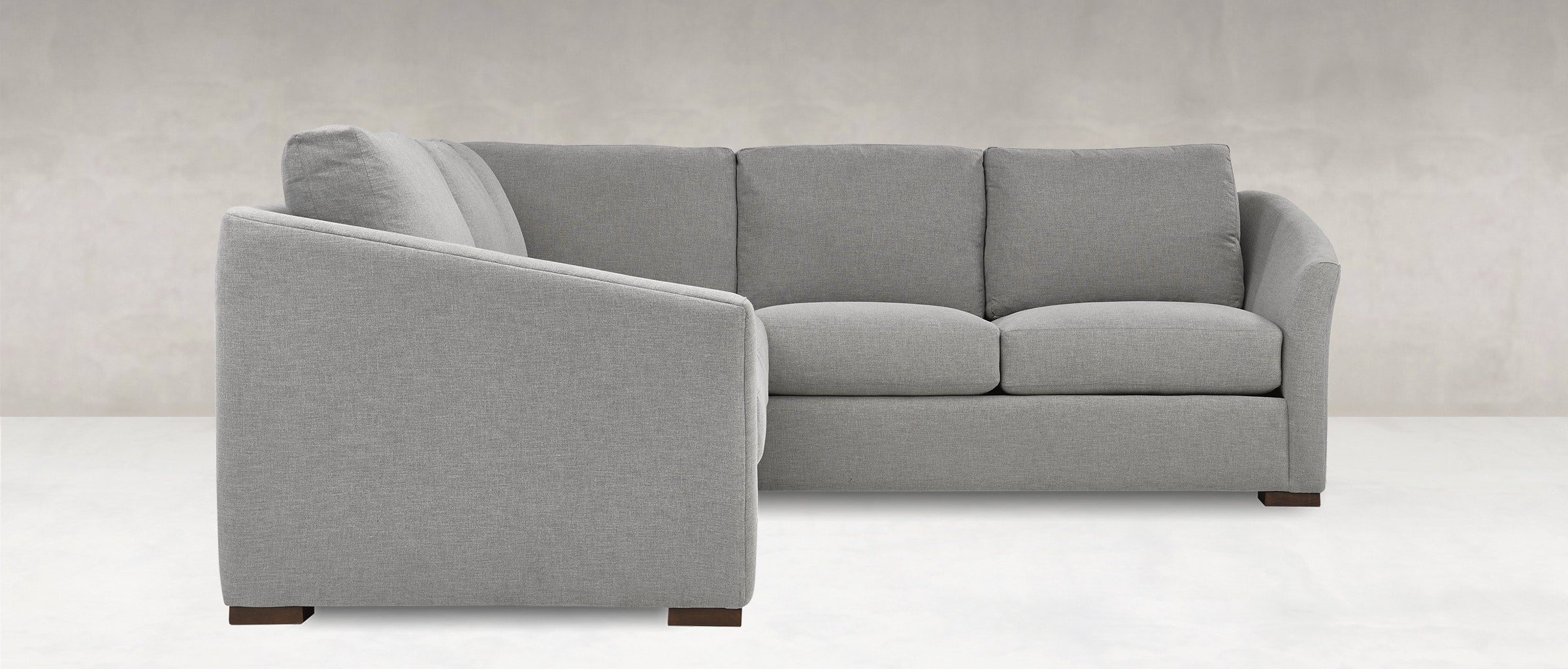 Phoebe Express Ship 135" x 105" 6 Cushion Sectional