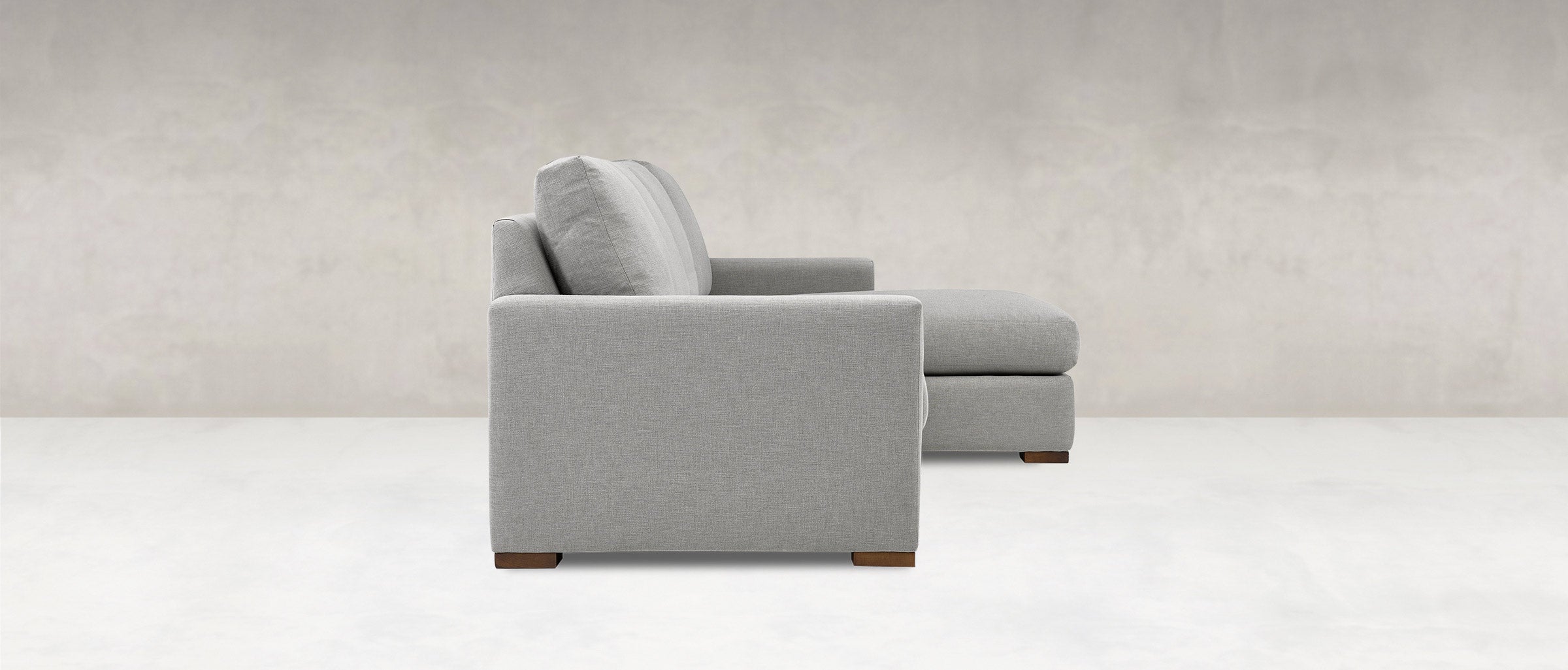 Kelly Express Ship 127" 3 Cushion Sofa + Chaise