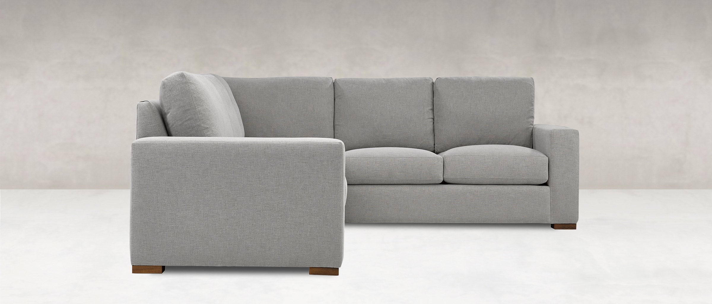 Gretchen Quick Ship 135" x 135" 5 Cushion Wide Track Arm Sectional