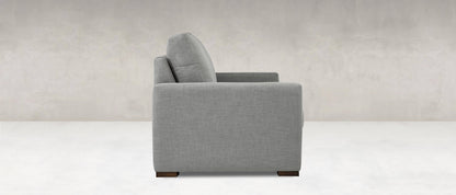 Kelly Express Ship 81" 3 Cushion Apartment Sofa - Velvet Taupe