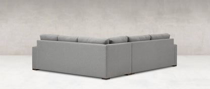 Gretchen Quick Ship 135" x 107" 5 Cushion Sectional