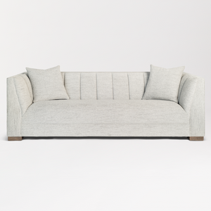 Jayson 96" Sofa - Grey & Oak - Classic Carolina Home