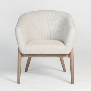 Peyton Occasional Chair - Steel + Natural - Classic Carolina Home