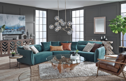 Kristoff Top Grain Leather Club Chair - Antique Brown - Classic Carolina Home