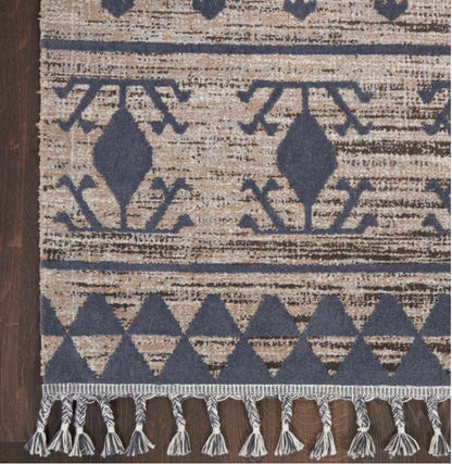 Azteca Area Rug - Mocha/Charcoal