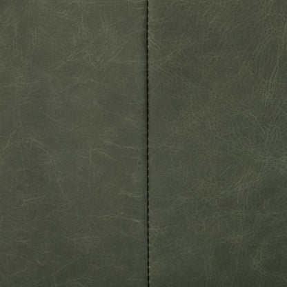 Rhett 76" Top Grain Leather 2 Cushion Sofa - Sage - Classic Carolina Home