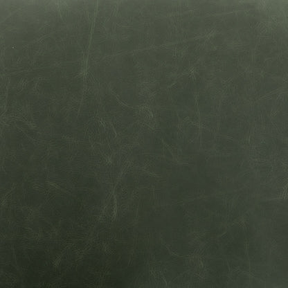 Brandon 26" Top Grain Leather + Oak Chair - Sage - Classic Carolina Home