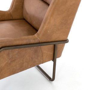 Wembley 28" Top Grain Leather - Copper - Classic Carolina Home