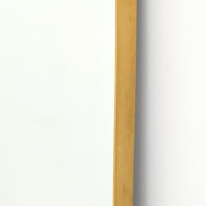 Bellvue 32" Floor Mirror - Polished Brass - Classic Carolina Home