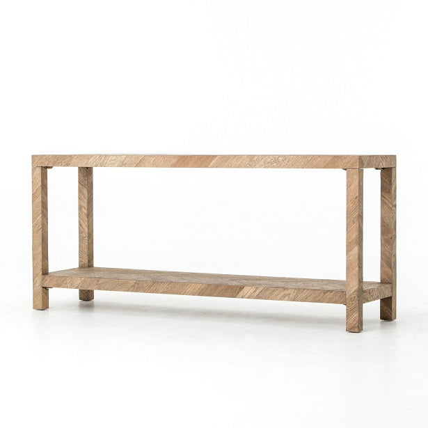 Lamont 71" Oak Console Table - Classic Carolina Home