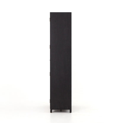 Mika 48" Oak + Glass Cabinet - Classic Carolina Home