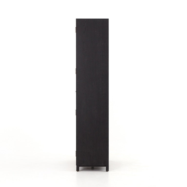 Mika 48" Oak + Glass Cabinet - Classic Carolina Home