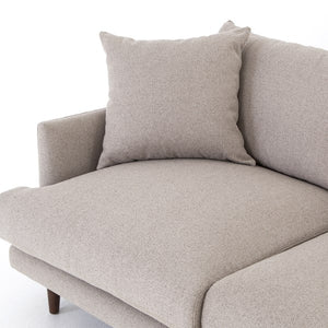 Aster 98" 3 Cushion Sofa - Pewter - Classic Carolina Home