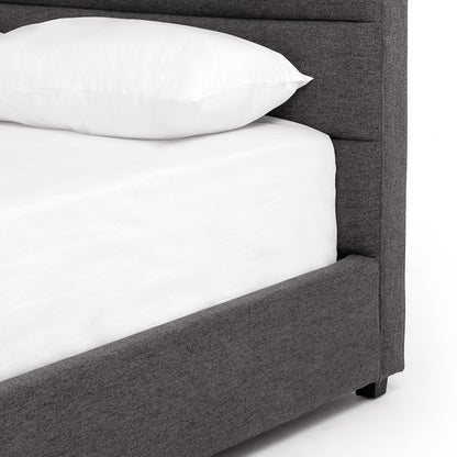 Darlington Upholstered Bed - Ash - Classic Carolina Home