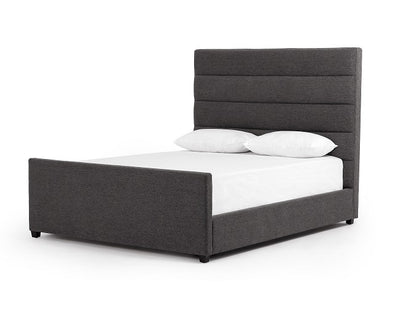 Darlington Upholstered Bed - Ash - Classic Carolina Home