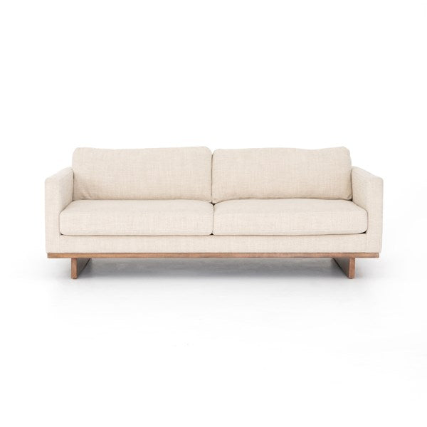 Tate 84" 2 Cushion Sofa - Taupe - Classic Carolina Home