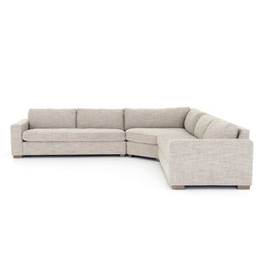 Manassas 138" Bench Seat Sectional - Quick Sand - Classic Carolina Home