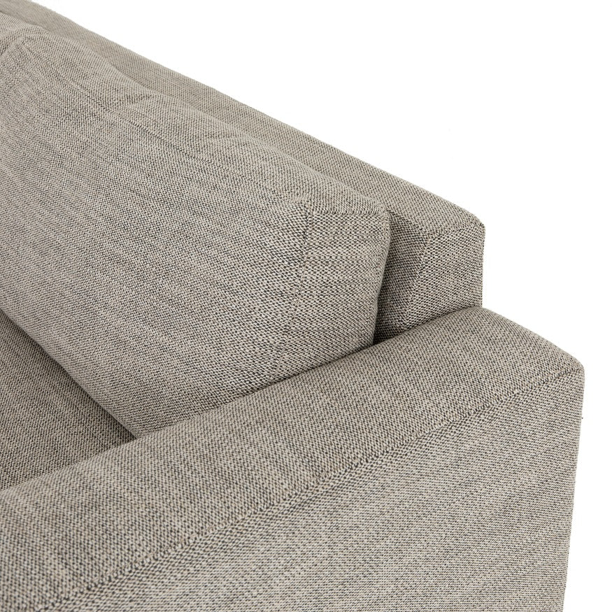 Manassas 118" Bench Seat Sectional - Quick Sand - Classic Carolina Home