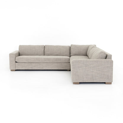 Manassas 118" Bench Seat Sectional - Quick Sand - Classic Carolina Home
