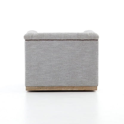 Maxine 34" Swivel Chair - Estate Grey - Classic Carolina Home