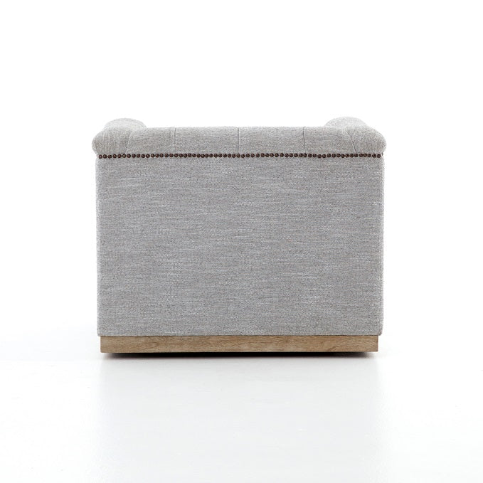 Maxine 34" Swivel Chair - Estate Grey - Classic Carolina Home