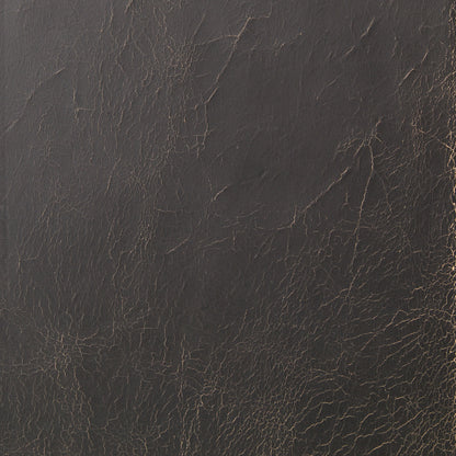 Maxine 95" Top Grain Leather Tufted Sofa - Distressed Black - Classic Carolina Home