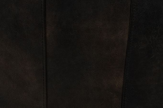 Kristoff Top Grain Leather Club Chair - Black - Classic Carolina Home