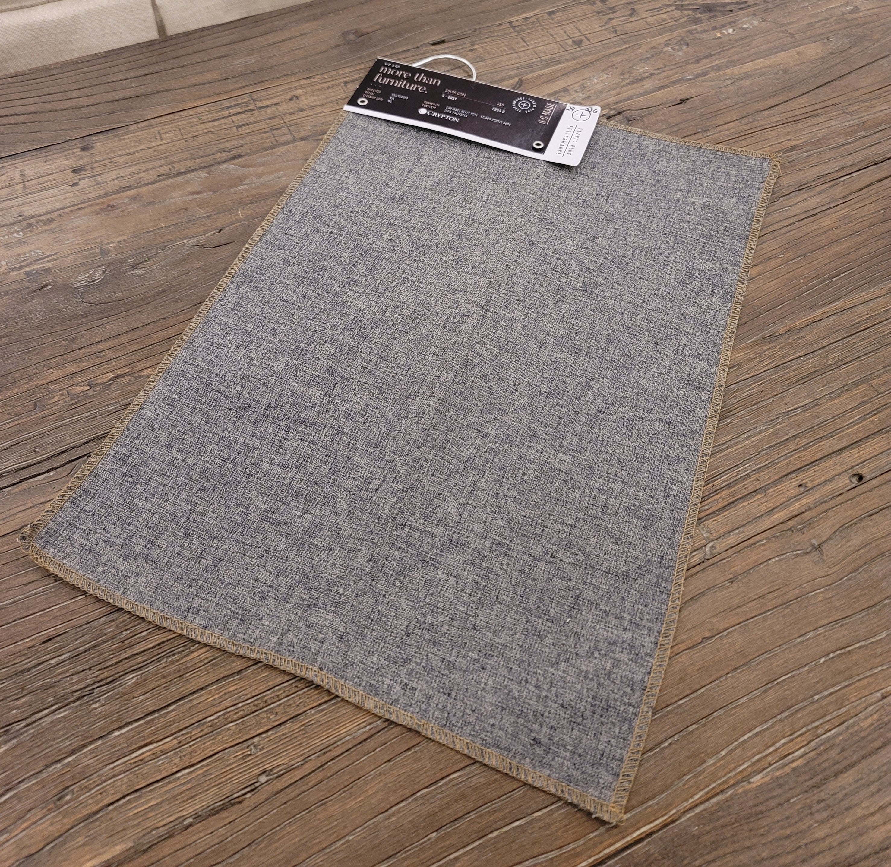 Quick Ship Performance Fabric 2953 -- Crypton Charcoal Navy - Classic Carolina Home