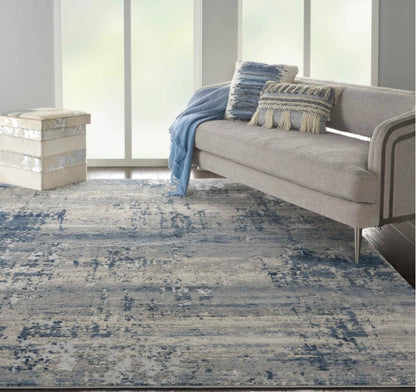Cumulus Area Rug - Ivory/Blue