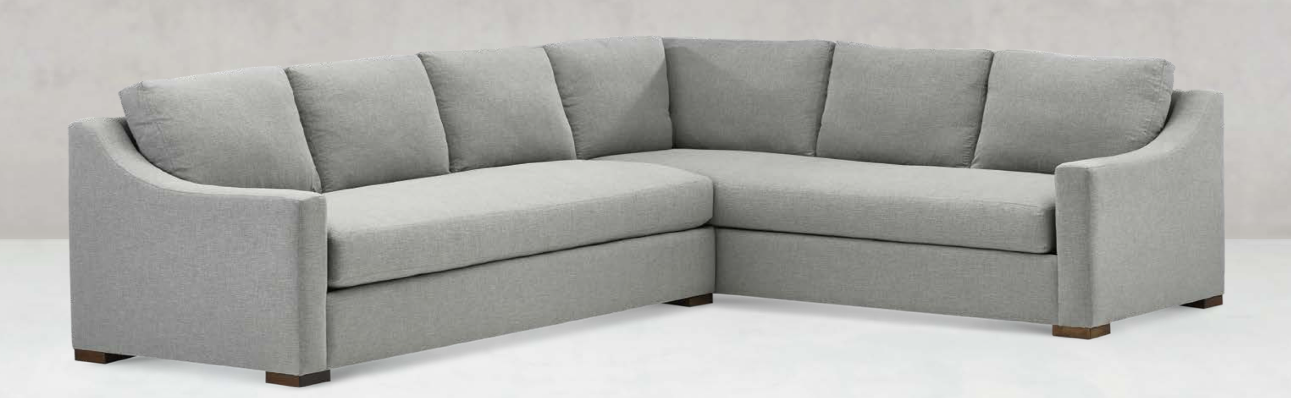 Hannah Express Ship 145 X 105" 5 Cushion Sectional