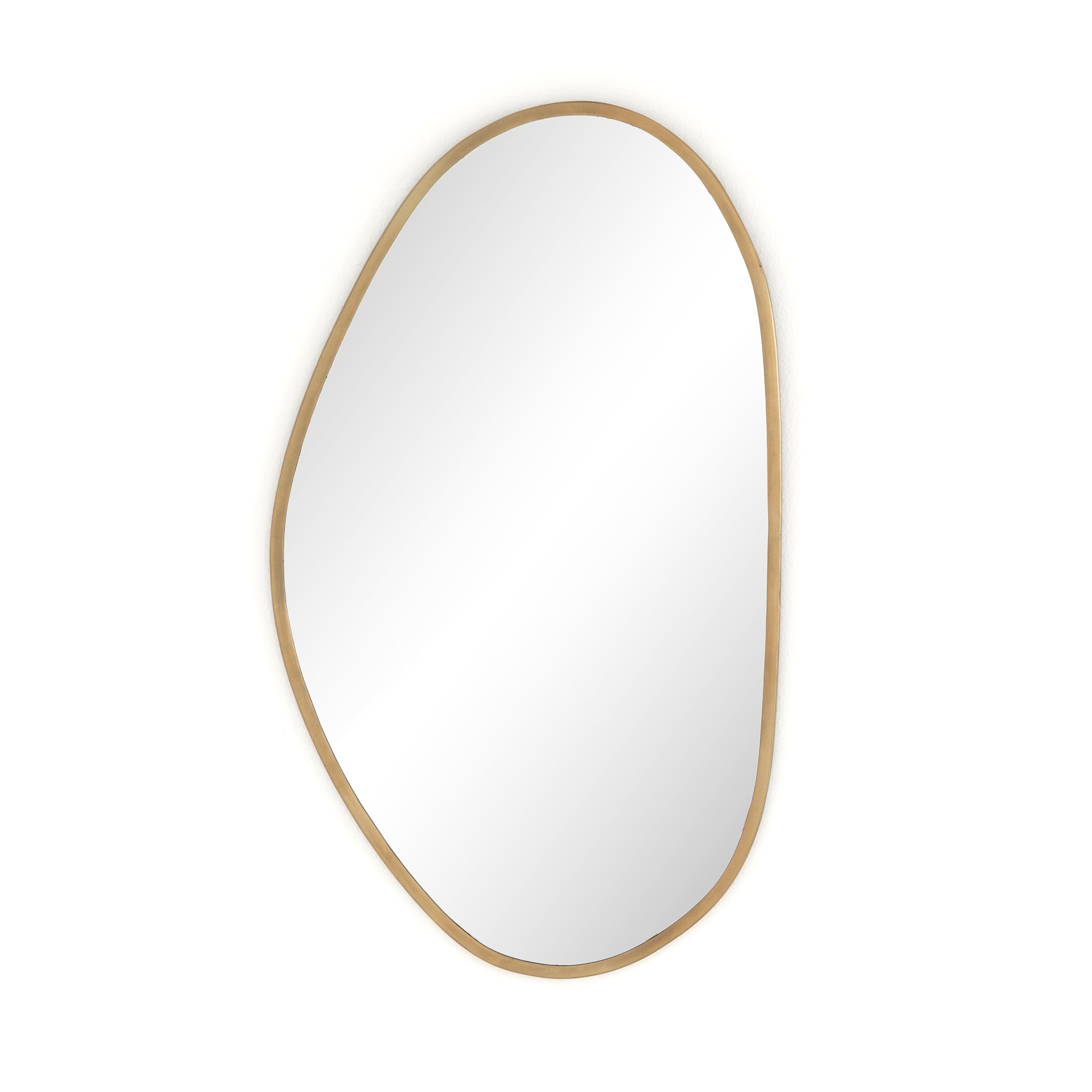 Brinley 21" Mirror - Antique Brass - Classic Carolina Home